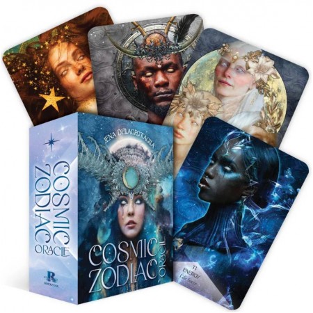 Cosmic Zodiac Oracle kortos Rockpool Publishing